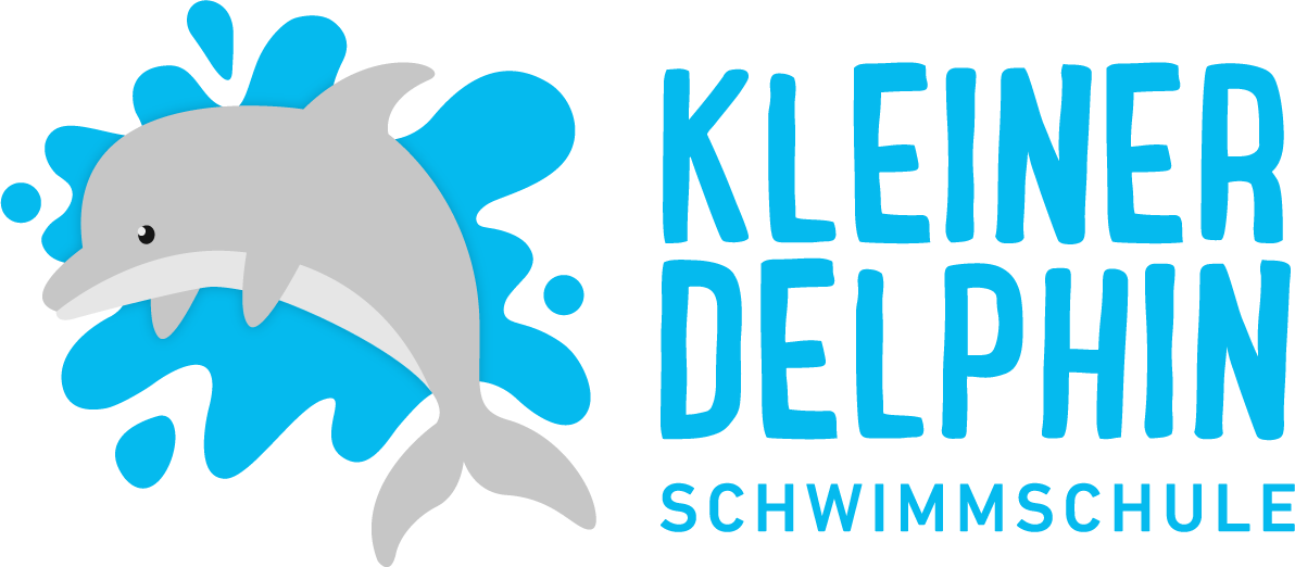 Kleiner Delphin Schwimmschule