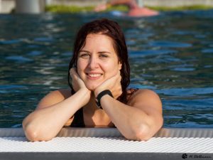 Schwimmleiterin Kristina Soll